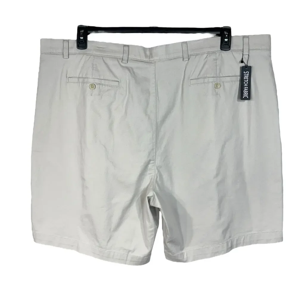 Roundtree & Yorke SZ 48 Casual Shorts Classic Fit Pleated 9